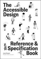 The Accessible Design Reference and Specification Book