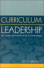 Curriculum Leadership