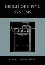 Design of Piping Systems