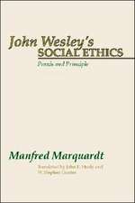 John Wesley's Social Ethics