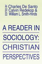 Reader in Sociology: Christian Perspectives