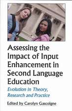 Assessing the Impact of Input Enhancement in Second Language Education: Evolution in Theory, Research and Practice