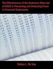 The Effectiveness of the Sarbanes-Oxley Act of 2002 in Preventing and Detecting Fraud in Financial Statements