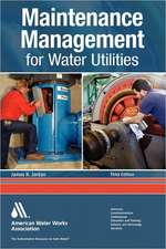 Maintenance Management for Water Utilities