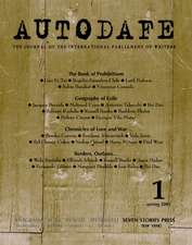 Autodafe No 1: The Journal of the International Parliament of Writers