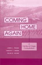 Coming Home Again: A Family-Of-Origin Consultation