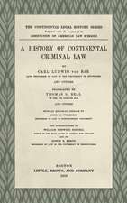 A History of Continental Criminal Law (1916)