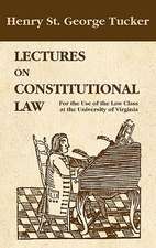 Lectures on Constitutional Law