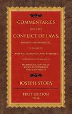 Commentaries on the Conflict of Laws