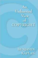 An Unhurried View of Copyright