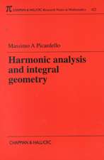 Harmonic Analysis and Integral Geometry