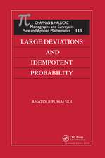 Large Deviations and Idempotent Probability