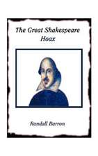 The Great Shakespeare Hoax