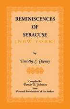 Reminiscences of Syracuse