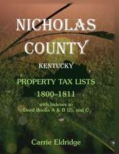 Nicholas County, Kentucky Property Tax Lists, 1800-1811