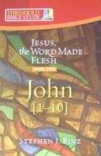 Jesus the Word Made Flesh, Part One: John 1-10