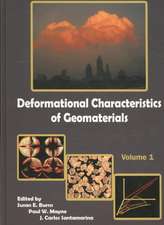 Deformational Characteristics of Geomaterials, V.1-2