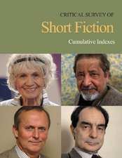 Critical Survey of Short Fiction: Cumulative Index