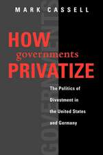 How Governments Privatize