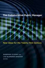 The Collaborative Public Manager