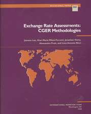 Exchange Rate Assessments: CGER Methodologies