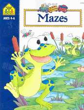 School Zone Mazes 64-Page Workbook