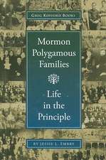 Mormon Polygamous Families