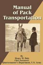 Manual of Pack Transportation