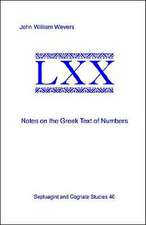 Notes on the Greek Text of Numbers