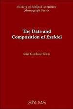 The Date and Composition of Ezekiel