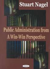 Public Administration from a Win-Win Perspective