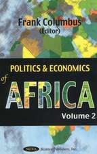 Politics & Economics of Africa, Volume 2