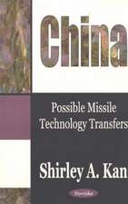 China: Possible Missile Technology Transfers