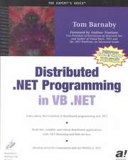 Distributed .NET Programming in VB .NET