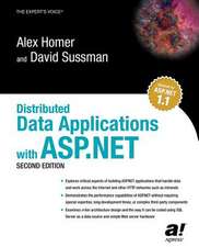 Distributed Data Applications with ASP.NET