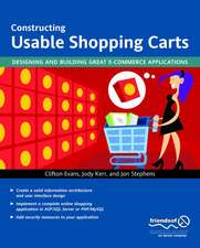 Constructing Usable Shopping Carts: Designing and Building Great E-Commerce Applications