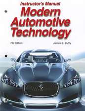 Modern Automotive Technology Instructor's Resources