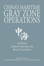 China's Maritime Gray Zone Operations