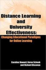 Distance Learning and University Effectiveness