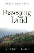 Possessing the Land