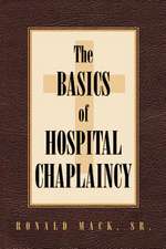 The Basics of Hospital Chaplaincy