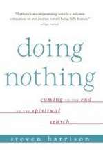 Doing Nothing