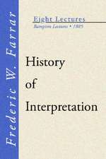 History of Interpretation