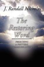 Restoring Word: Preaching as Pastoral Communication