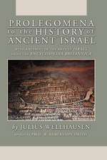 Prolegomena to the History of Ancient Israel