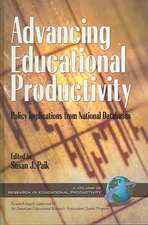 Advancing Educational Productivity