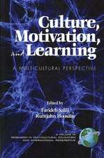 Culture, Motivation and Learning