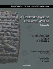 A Concordance of Ugaritic Words (vol 4)