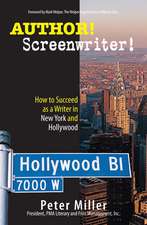 Author! Screenwriter!