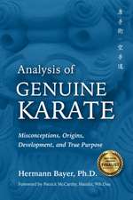 Analysis of Genuine Karate